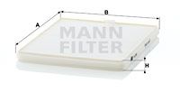 MANN-FILTER filtras, salono oras CU 2326