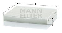MANN-FILTER filtras, salono oras CU 2362