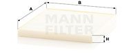 MANN-FILTER filtras, salono oras CU 24 008