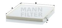 MANN-FILTER filtras, salono oras CU 2434