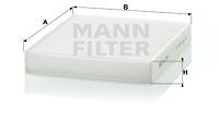 MANN-FILTER filtras, salono oras CU 2440