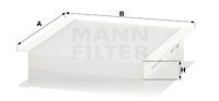 MANN-FILTER filtras, salono oras CU 2454