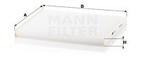 MANN-FILTER filtras, salono oras CU 26 017