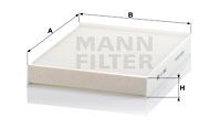 MANN-FILTER filtras, salono oras CU 2842