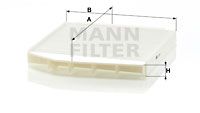 MANN-FILTER Фильтр, воздух во внутренном пространстве CU 2855/1