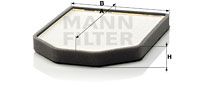 MANN-FILTER filtras, salono oras CU 2949-2