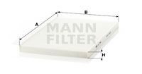 MANN-FILTER filtras, salono oras CU 3562