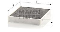 MANN-FILTER filtras, salono oras CUK 26 010