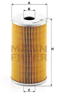 MANN-FILTER alyvos filtras H 1050/1