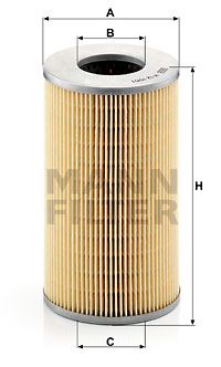 MANN-FILTER alyvos filtras H 12 107/1