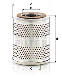 MANN-FILTER filtras, hidraulinė sistema H 1263/1 x