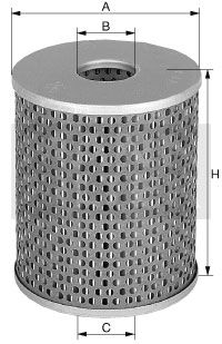 MANN-FILTER filtras, hidraulinė sistema H 18 180