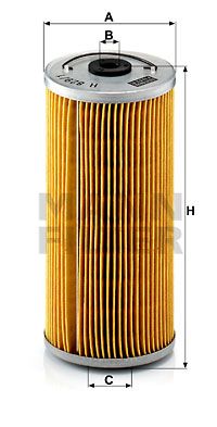 MANN-FILTER alyvos filtras H 829/1 x