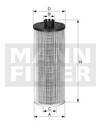 MANN-FILTER alyvos filtras HU 12 122 x