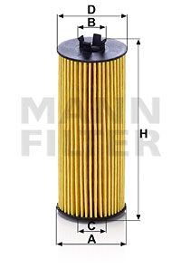 MANN-FILTER alyvos filtras HU 6009 z