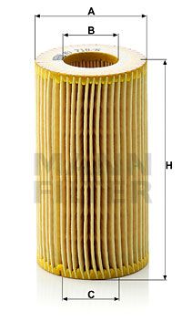 MANN-FILTER alyvos filtras HU 718/6 x