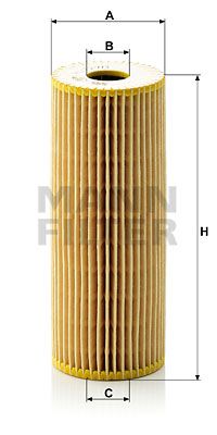 MANN-FILTER alyvos filtras HU 727/1 x