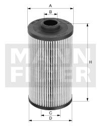 MANN-FILTER alyvos filtras HU 816/1 x
