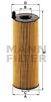 MANN-FILTER alyvos filtras HU 831 x