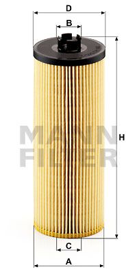 MANN-FILTER Масляный фильтр HU 945/2 x