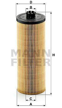 MANN-FILTER alyvos filtras HU 947/2 x