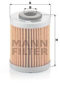MANN-FILTER Масляный фильтр MH 54/1