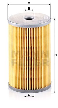 MANN-FILTER Топливный фильтр P 725 x
