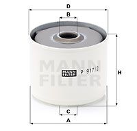 MANN-FILTER kuro filtras P 917/2 x