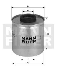 MANN-FILTER kuro filtras P 935/1