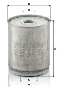 MANN-FILTER kuro filtras P 939 x