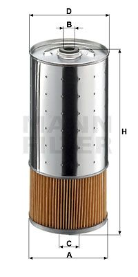 MANN-FILTER alyvos filtras PF 1055/1 n