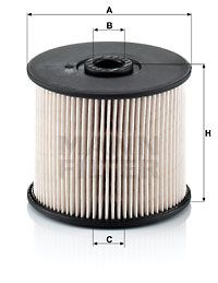 MANN-FILTER Топливный фильтр PU 830 x