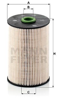 MANN-FILTER kuro filtras PU 936/1 x