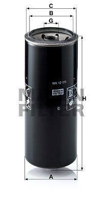 MANN-FILTER Топливный фильтр WK 12 111