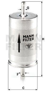 MANN-FILTER kuro filtras WK 410
