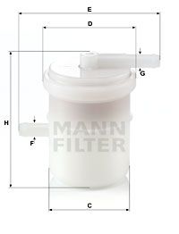 MANN-FILTER kuro filtras WK 42/81