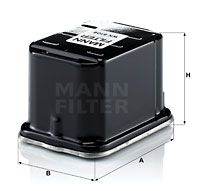MANN-FILTER Топливный фильтр WK 8106