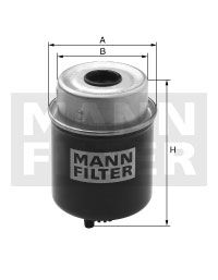 MANN-FILTER Топливный фильтр WK 8122