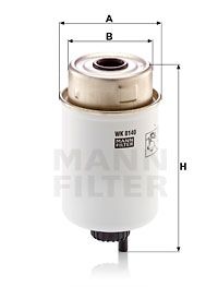 MANN-FILTER Топливный фильтр WK 8140