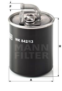 MANN-FILTER kuro filtras WK 842/13