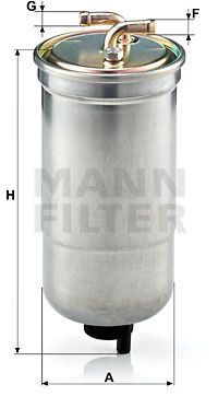 MANN-FILTER kuro filtras WK 853/16
