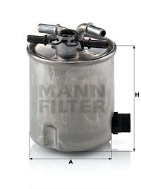 MANN-FILTER kuro filtras WK 9007