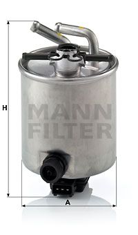 MANN-FILTER kuro filtras WK 9011
