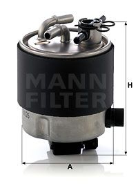 MANN-FILTER kuro filtras WK 9026