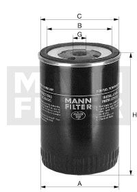 MANN-FILTER Топливный фильтр WK 950/13