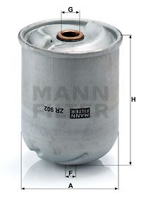MANN-FILTER Масляный фильтр ZR 902 x