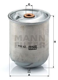 MANN-FILTER Масляный фильтр ZR 904 x