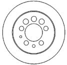 MAPCO stabdžių diskas 15976