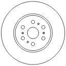MAPCO Тормозной диск 45540