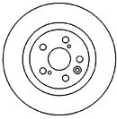 MAPCO Тормозной диск 45553